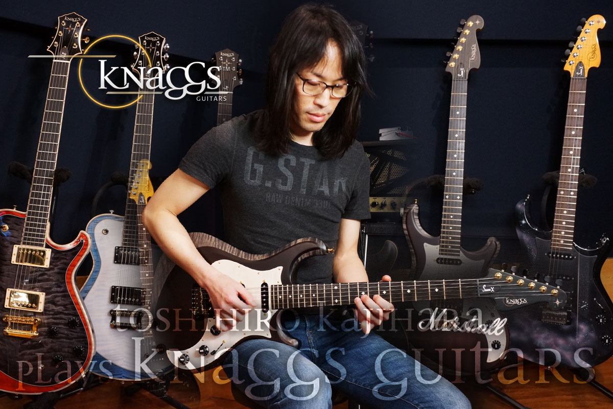 Toshihiro Kajiwara plays Knaggs Guitars