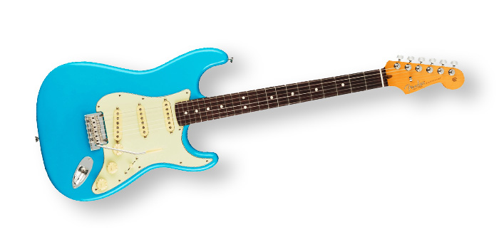 Fender Fender - American Professional II Stratocaster Rosewood Fingerboard Miami Blue