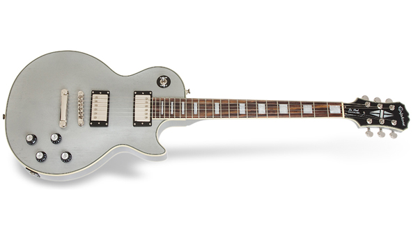 epiphone les paul standard tv silver