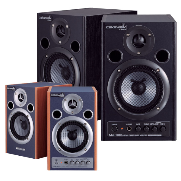 Roland EDIROL MA-20D パワードスピーカー ペア Roland EDIROL MA-20D