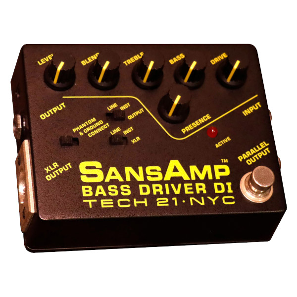 TECH 21 か細い SansAmp BASS DRIVER DI V1 初期型