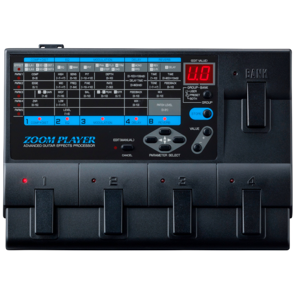 2020 / ZOOM PLAYER Advanced Guitar Effects Processor 画像1