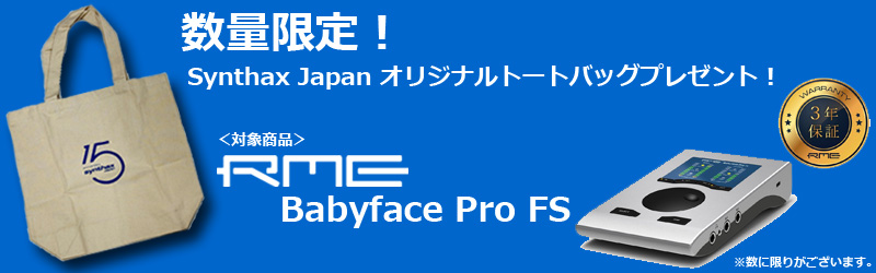 RME アールエムイー / Babyface Pro FS USBオーディオ・インターフェイス【国内正規品保証3年付き】 | イシバシ楽器