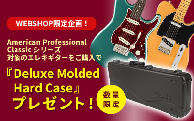 WEBSHOP限定！新品American Professional Classic シリーズのST/TLにHCプレゼント！
