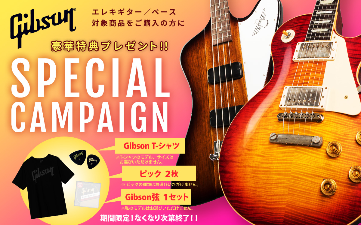 Gibson SPECIAL CAMPAIGN【イシバシ楽器】