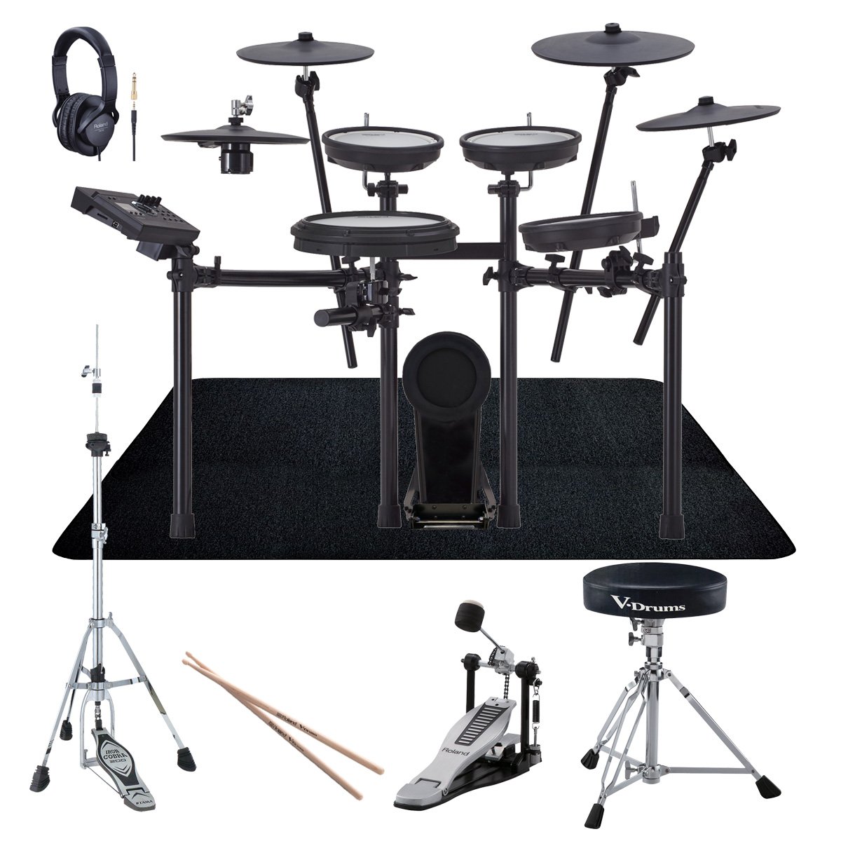 Roland / TD-17KVX2 + MDS-COM オプションフルセットver3 w/SELVAマット