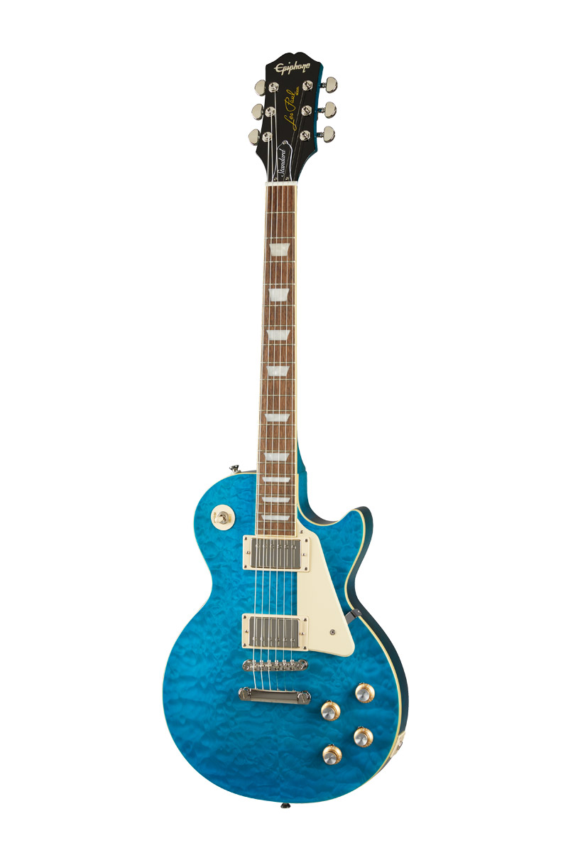 Les Paul Standard 60s Quilt Top Translucent Blue