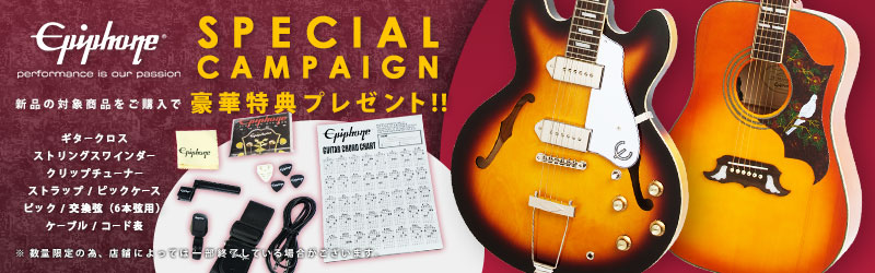 Epiphone | SPECIAL CAMPAIGN