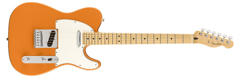 Player Telecaster Maple Fingerboard Capri Orange