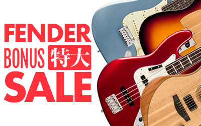Fender 特大 SALE！