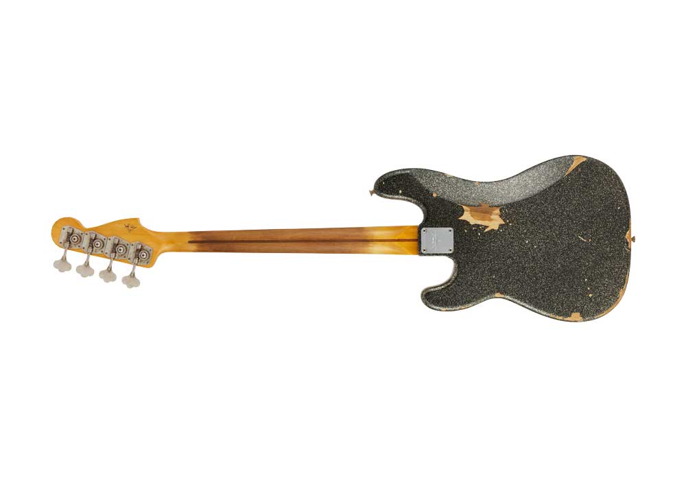 Fender | J SIGNATURE PRECISION BASS HEAVY RELIC BLACK GOLD 