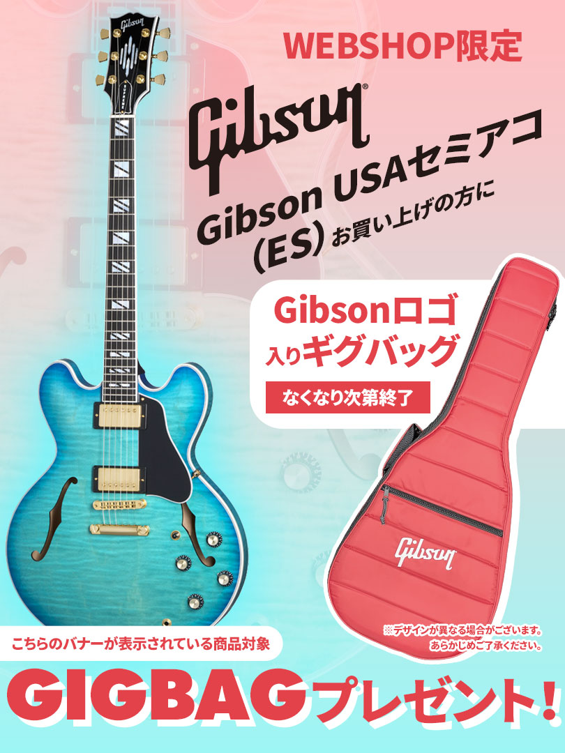 WEBSHOP限定 Gibson USA ES GIG BAG CAMPAIGN