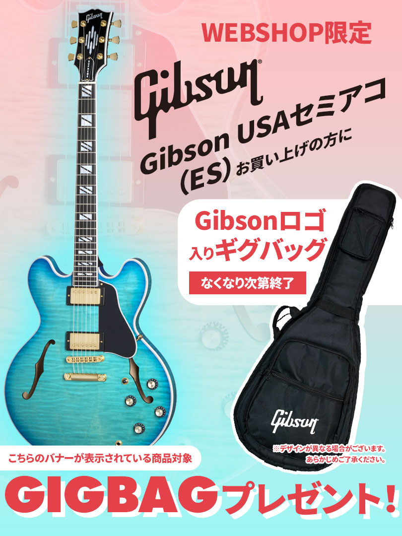 WEBSHOP限定 Gibson USA ES GIG BAG CAMPAIGN