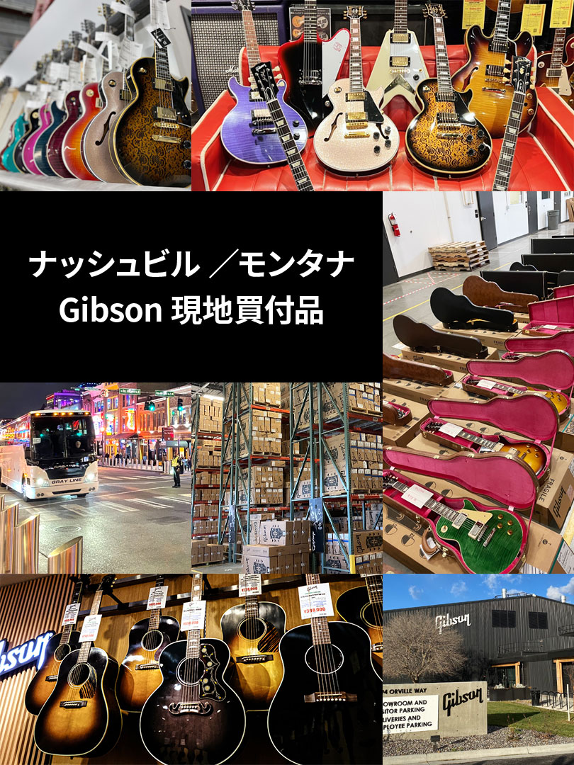 ナッシュビル ／モンタナ Gibson 現地買付品 2023