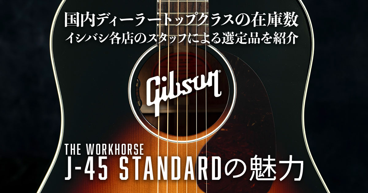 Gibson J-45 Standard の魅力