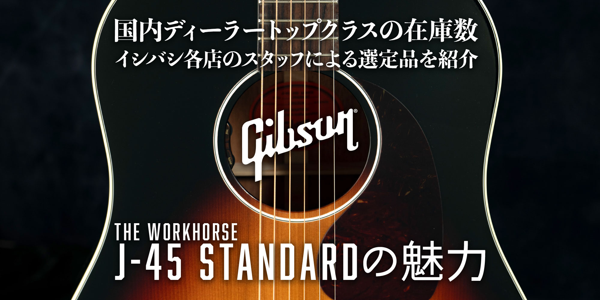 Gibson J-45 Standard の魅力