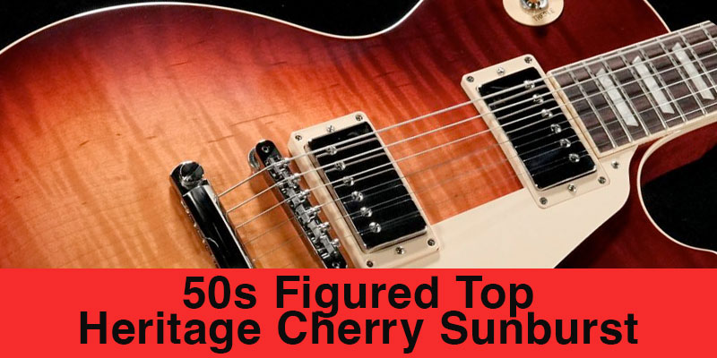 50s Figured Top Heritage Cherry Sunburst