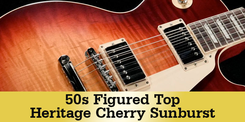 50s Figured Top Heritage Cherry Sunburst