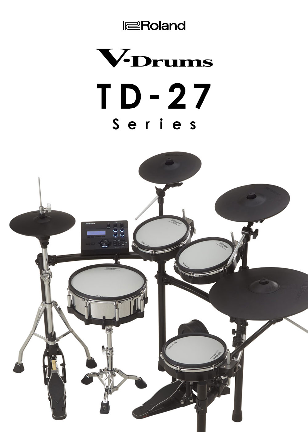 ローランド Roland td27 td-27 電子ドラム レコーディング - 打楽器