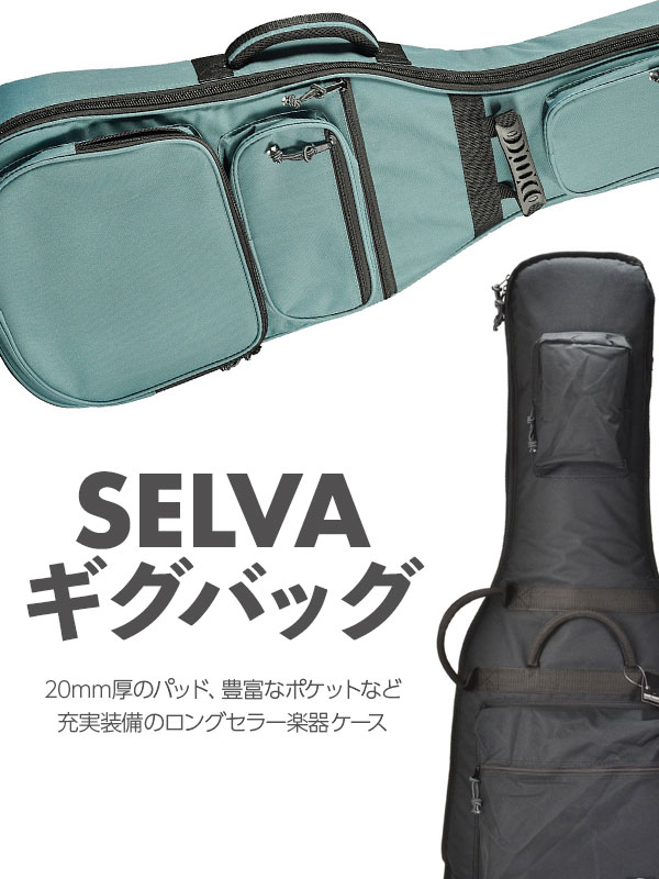 SELVAのギターケース 入るのはどんなギター？！