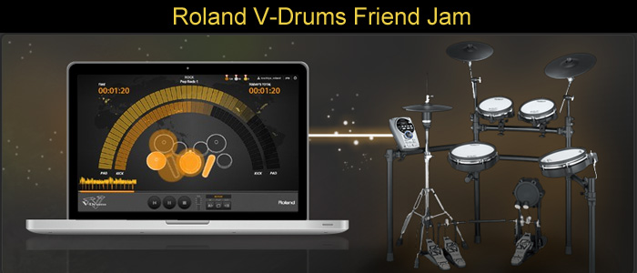 Roland V-Drums Friend Jam