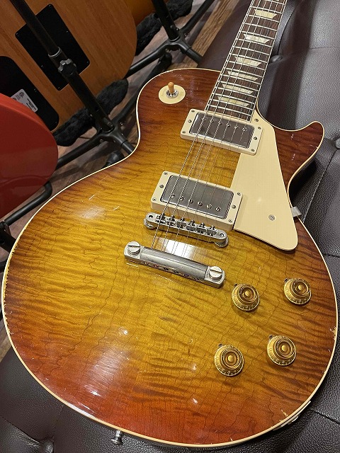 Gibson Custom Shop 60th Anniversary 1959 Les Paul Standard Murphy Aged Royal Teaburst 入荷しました 石橋楽器 梅田店 ブログ