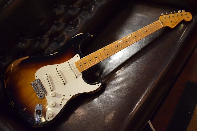 中古】Fender Custom Shop / 1954 Stratocaster Heavy Relic 2-Color 