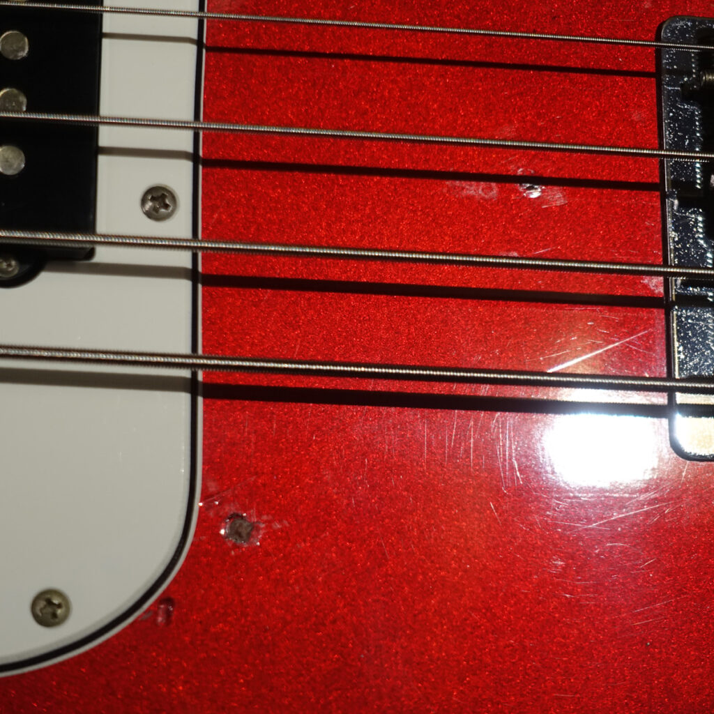 中古ベース Fender JAPAN / PB62-98 CAR Candy Apple Red 1982-1984年