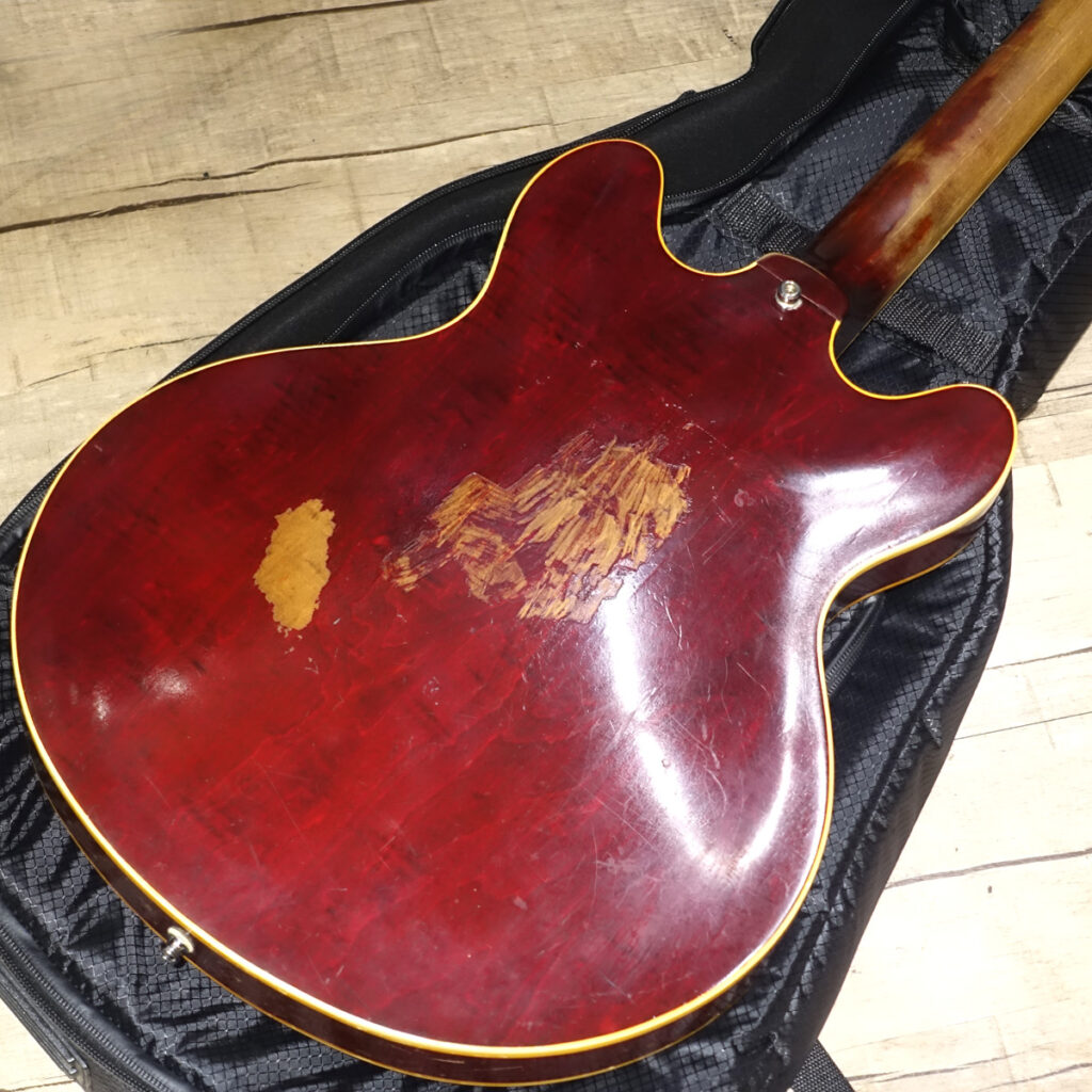 中古 Gibson / ES-335TD Modified Wine Red 1978年製【3.76kg】【S/N:73328033】入荷致しました  | イシバシ楽器スタッフブログ