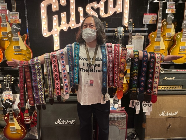 Gibson Custom Shopの新品ご購入のお客様へSouldier Strapプレゼント