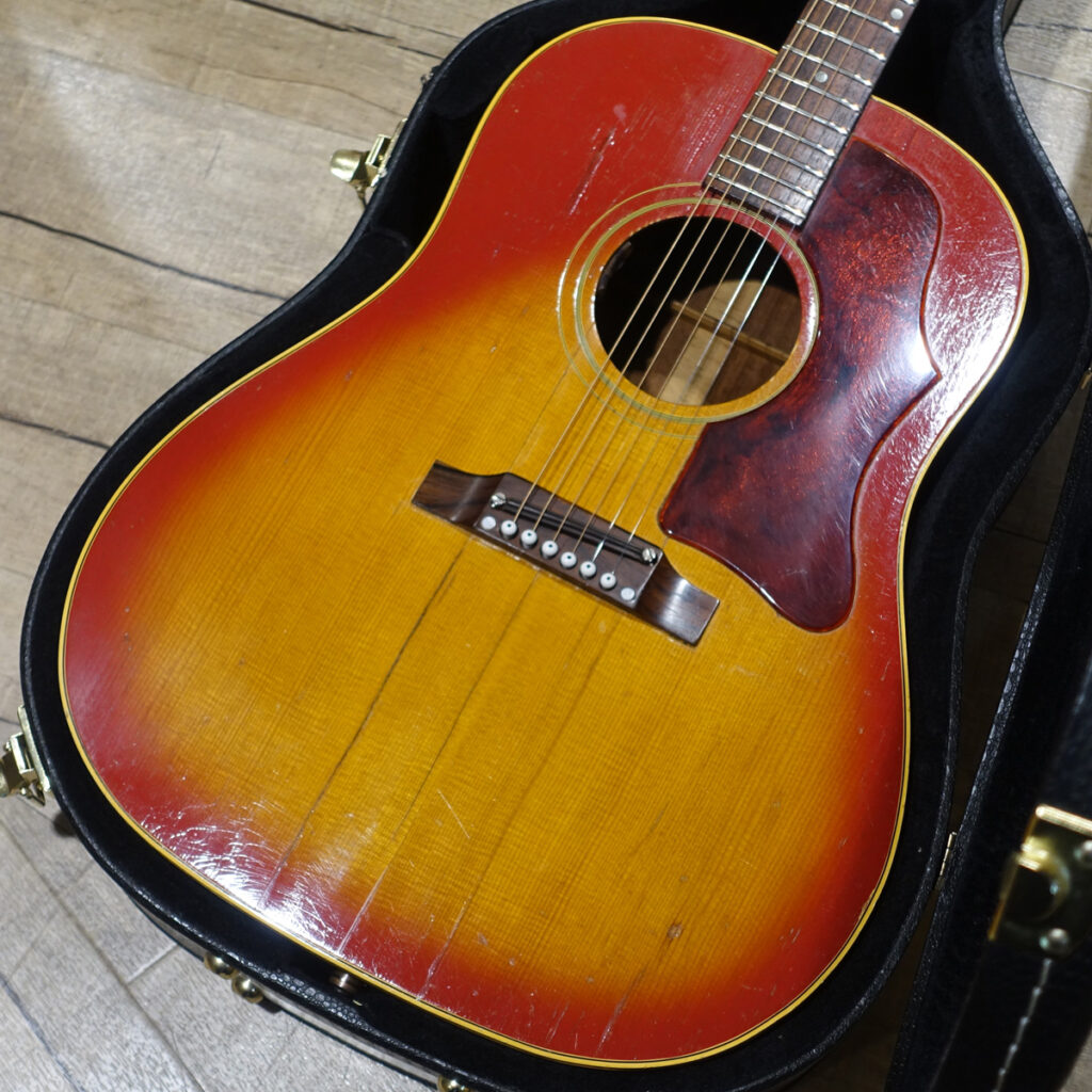 中古】Gibson / J-45 ADJ Modified Cherry Sunburst 1967年製【S/N