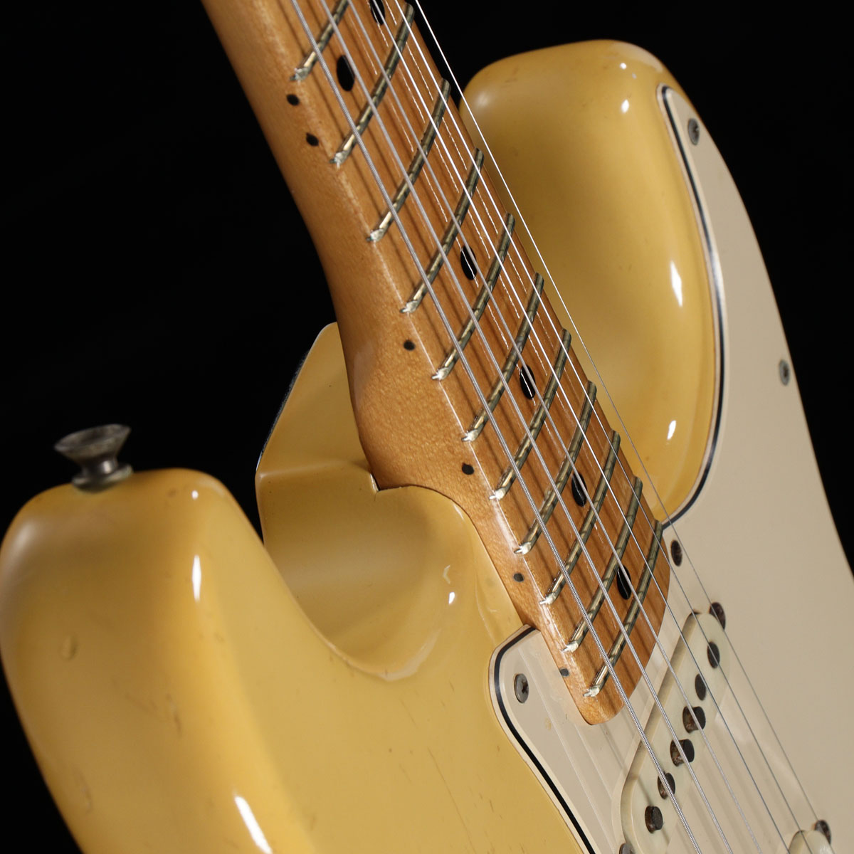 渋谷店VINTAGEブログ＃30】 FENDER / 1972年製 Stratocaster Alder Body Olympic  White/Maple Finger Board | イシバシ楽器スタッフブログ