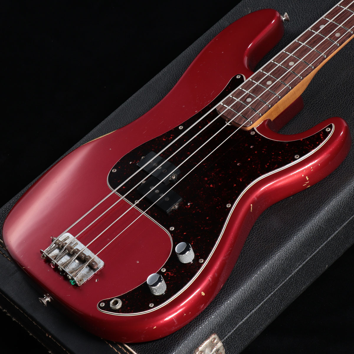 渋谷店VINTAGEブログ＃25】FENDER / 1966年製 PRECISION BASS CANDY APPLE RED |  イシバシ楽器スタッフブログ