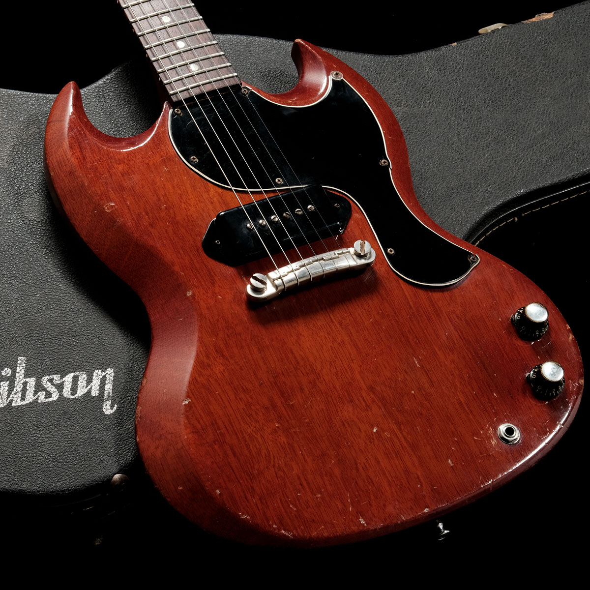 渋谷店VINTAGEブログ＃48】 GIBSON / 1963年製 SG Junior | イシバシ楽器スタッフブログ