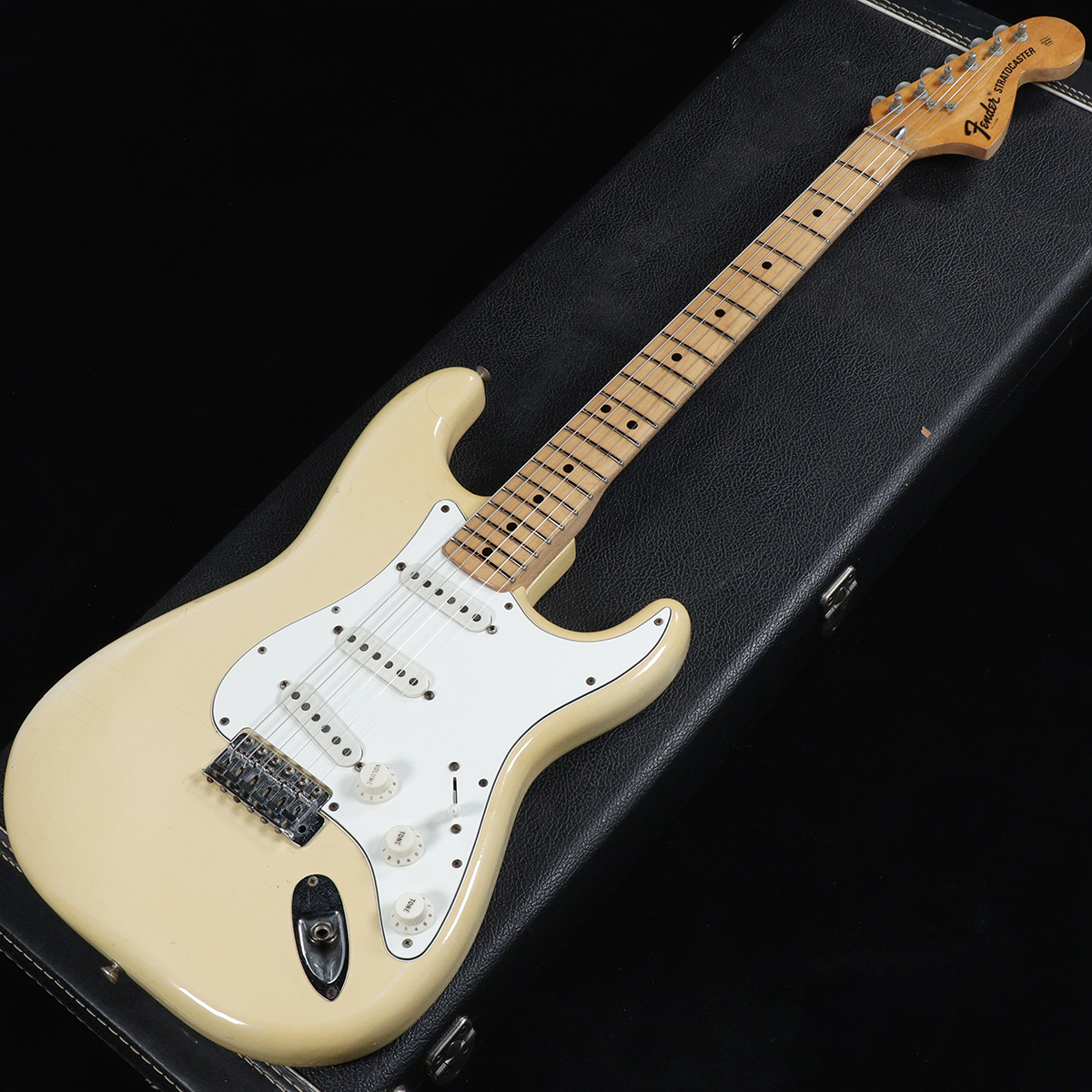 渋谷店VINTAGEブログ＃13】 FENDER / 1975年製 Stratocaster Alder Body/Maple Finger  Board White | イシバシ楽器スタッフブログ