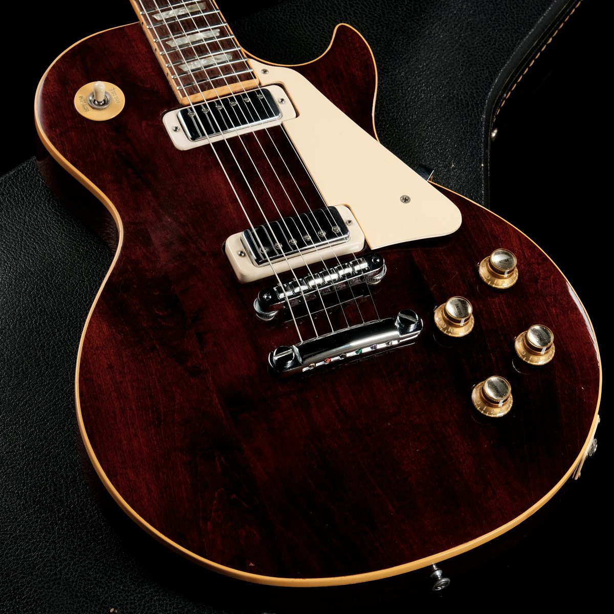 渋谷店VINTAGEブログ＃16】 GIBSON / 1975年製 Les Paul Deluxe Wine Red | イシバシ楽器スタッフブログ