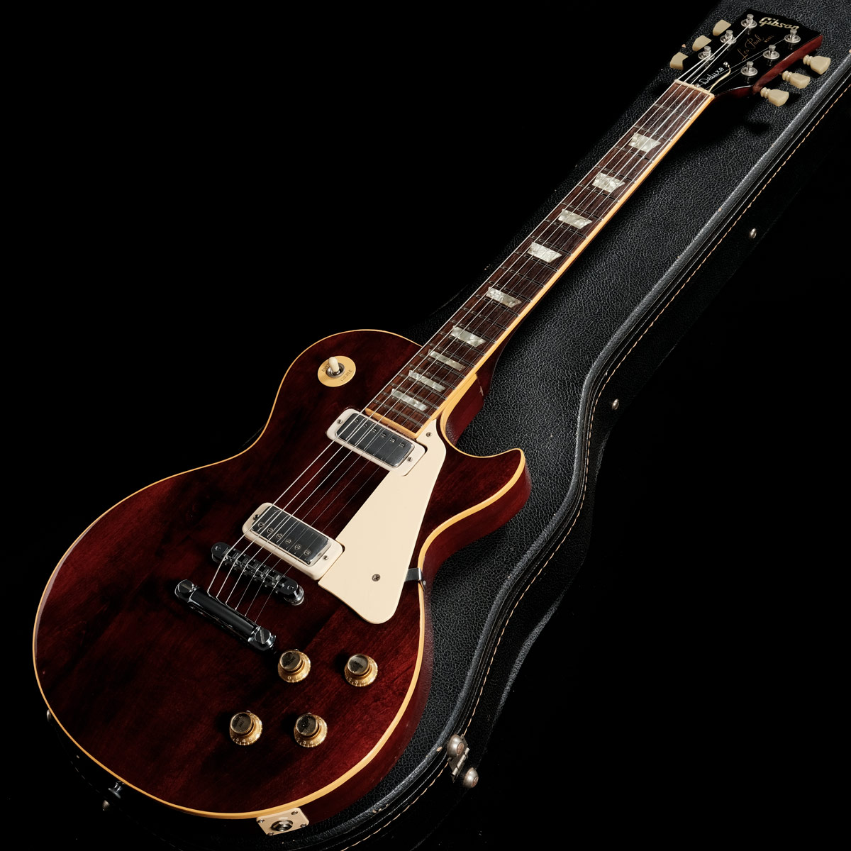 渋谷店VINTAGEブログ＃16】 GIBSON / 1975年製 Les Paul Deluxe Wine Red | イシバシ楽器スタッフブログ