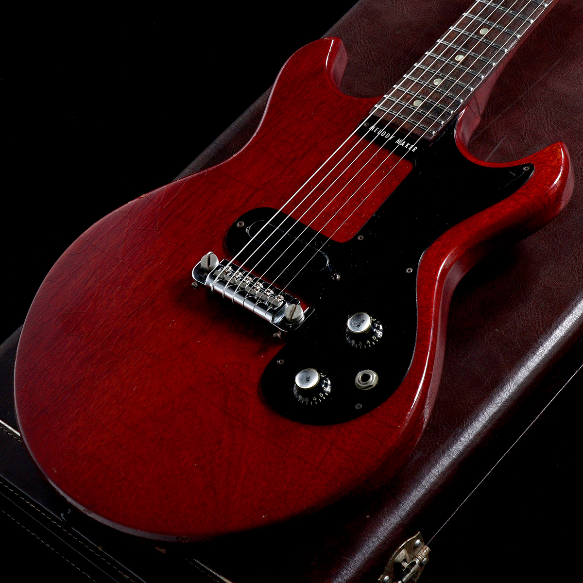 渋谷店VINTAGEブログ＃12】GIBSON / 1965年製 Melody Maker Cherry | イシバシ楽器スタッフブログ