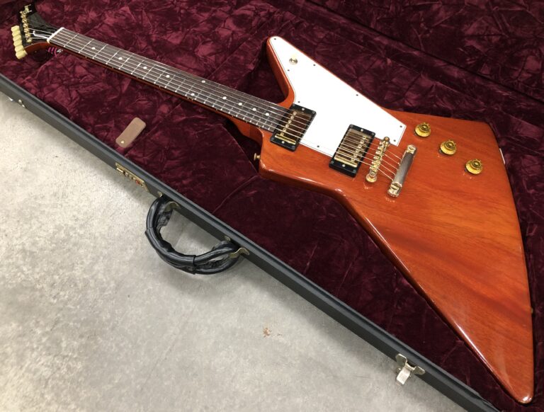 【10/4更新】Gibson Custom / 1958 Reissue Explorer Mahogany【お売りいただきました！】